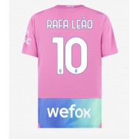 Koszulka piłkarska AC Milan Rafael Leao #10 Strój Trzeci 2023-24 tanio Krótki Rękaw